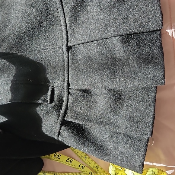 Calvin Klein wool blend black coat - Picture 10 of 11